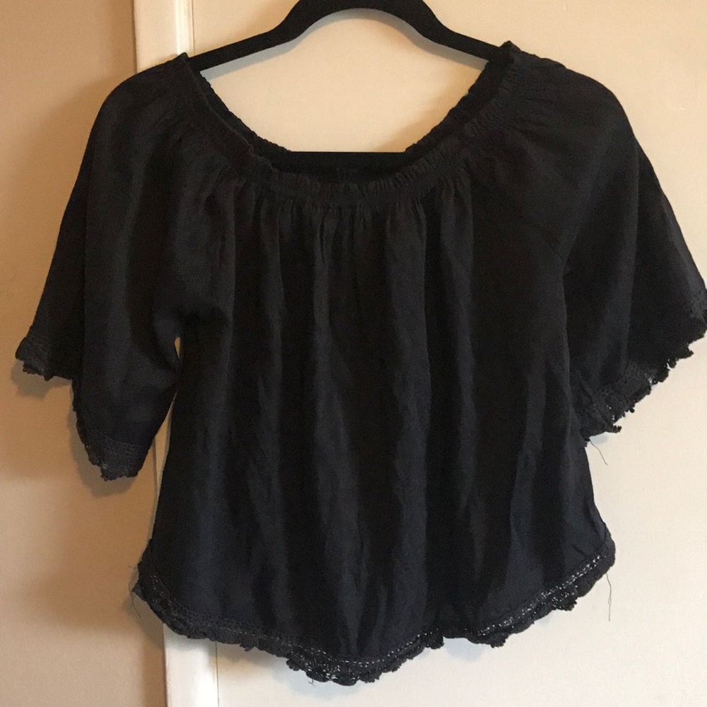 Off the shoulder blouse